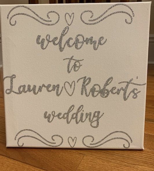 Cricut usage for wedding 10