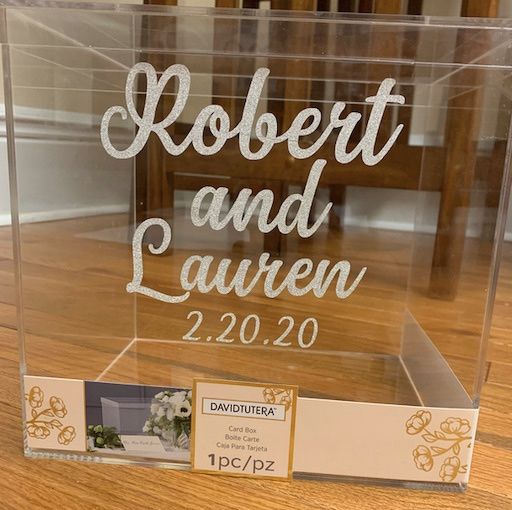 Cricut usage for wedding 8