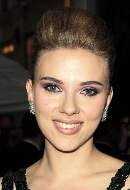 Show me romantic purple makeup ideas!