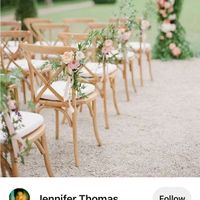 What’s better… aisle chair decor or aisle floor decor? - 3