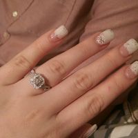 Engagement ring/wedding ring