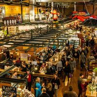 Milwaukee Public Market 2nd Floor Overlooking Market (It will be empty; closed to public so no peopl