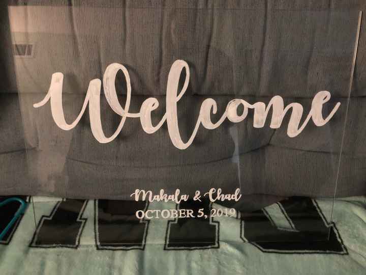 Does anyone know where to get acrylic signs made? - 4