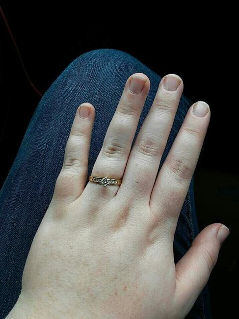 Let's see those beautiful rings lady's!