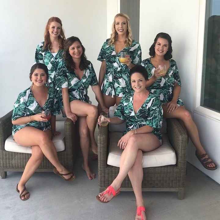 Bridesmaid robes - 1