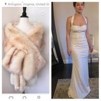 Ivory Dress Fur Stole Dilemma