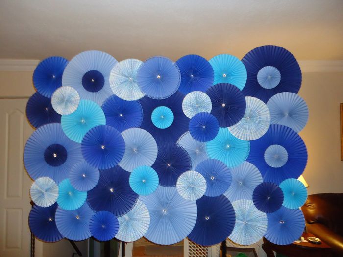 Where did you put your photo backdrop?