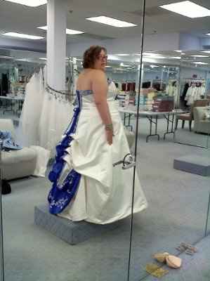 My first dress fitting!