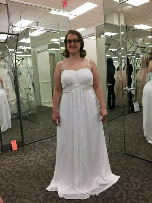 Show me your David's Bridal Dresses 9