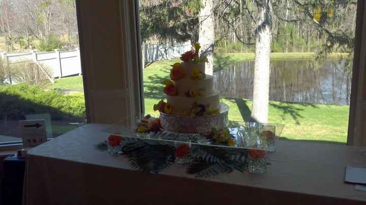 Lets see your wedding cake!(or cupcakes) How much did you pay?