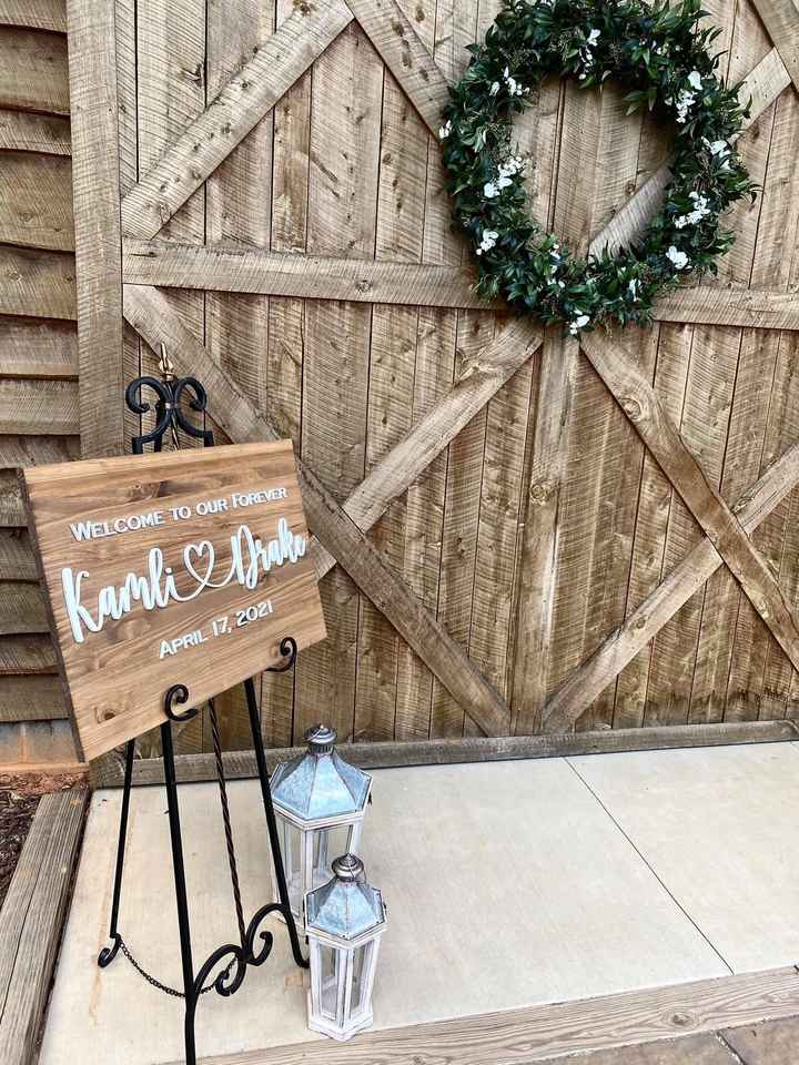 Wedding Signs - 1