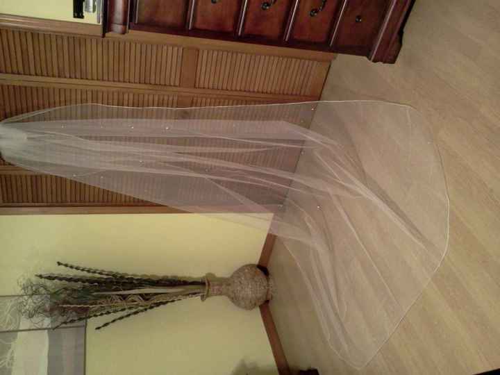 Did you make your own veil?