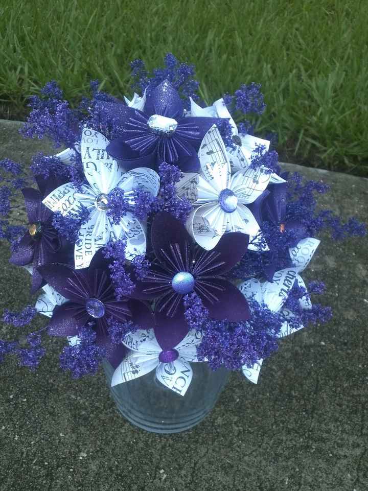 My Bouquet is done and I love it...Pics...