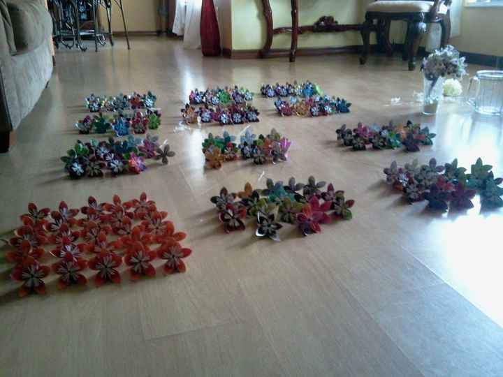 More DIY's.... Centerpieces...