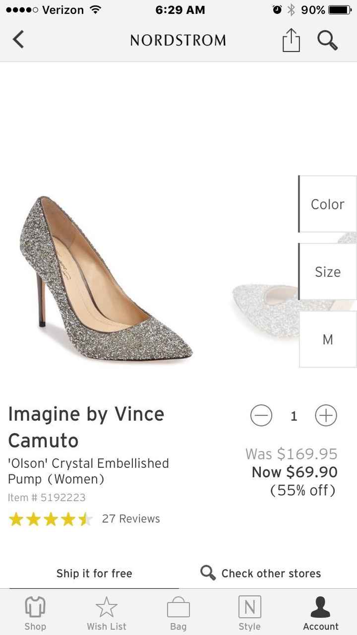Just order MOH her shoes!