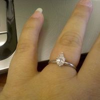 Might be rude to ask but how many CT's is your engagement ring? What is average?