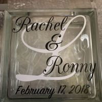 Our unity sand came! I'm so excited!