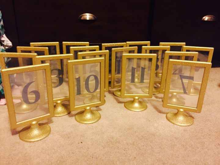 Show me your Ikea Tolsby Frame Table Numbers