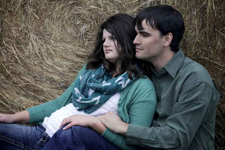 Post a bad/funny picture from your engagement or wedding