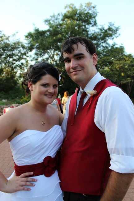 went from a Miss to MRS over the weekend ( a few pics enclosed)