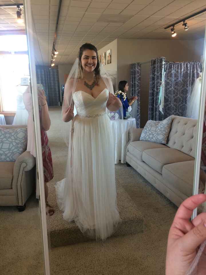 Finally picked up my dress!
