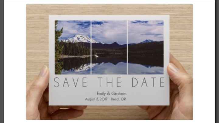 Show me your save the dates!