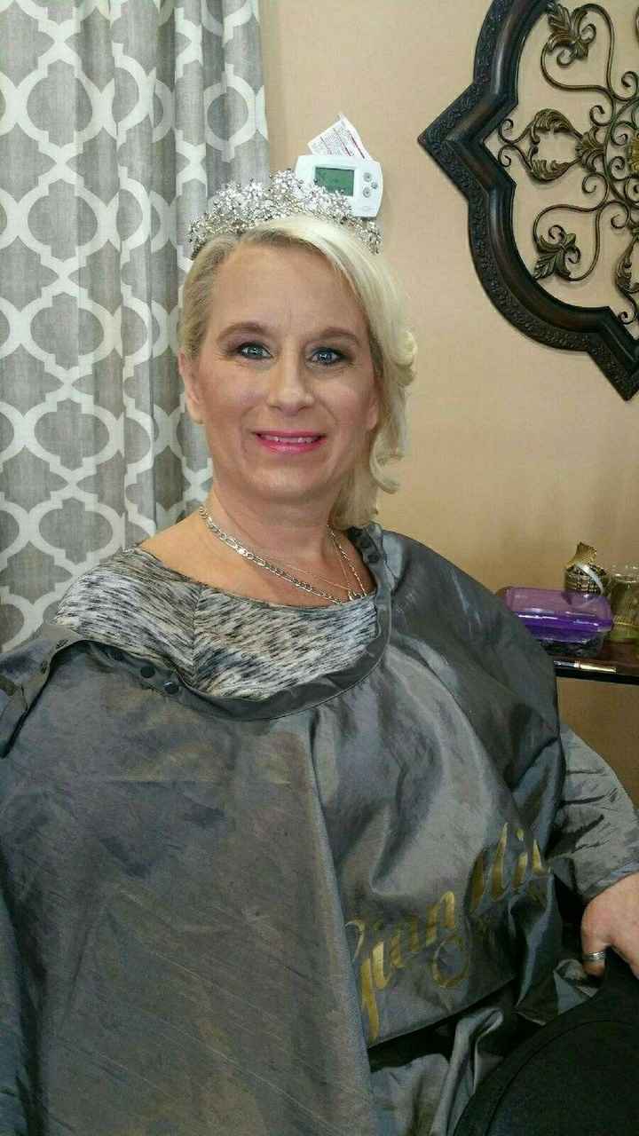 Any over 50 brides -- makeup and hair?
