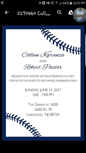 Got my wedding invites (proof)