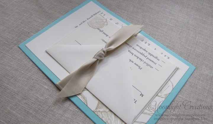 How to Bundle Wedding Invitations