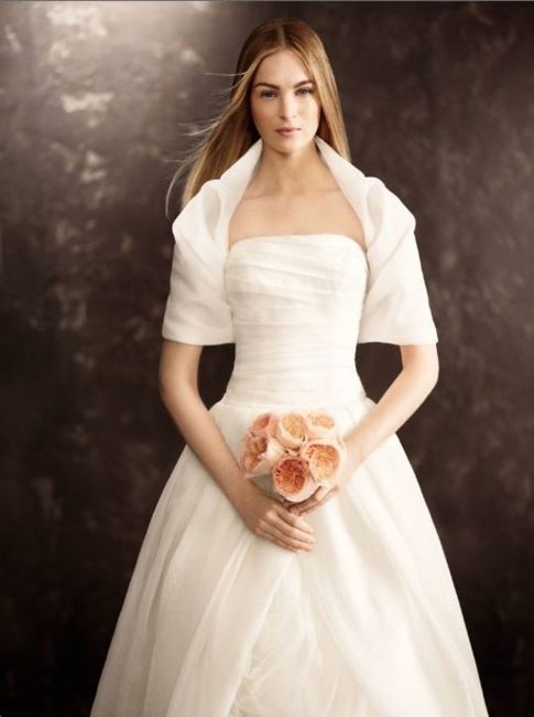 Coverup for bridesmaids dress?