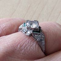 Anyone's ring an antique/estate sale/vintage? - 1