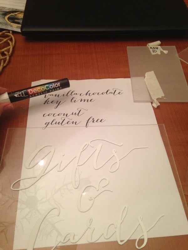 diy, again dreaded acrylic sign