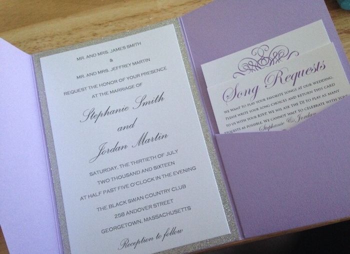 Wedding Invitations!