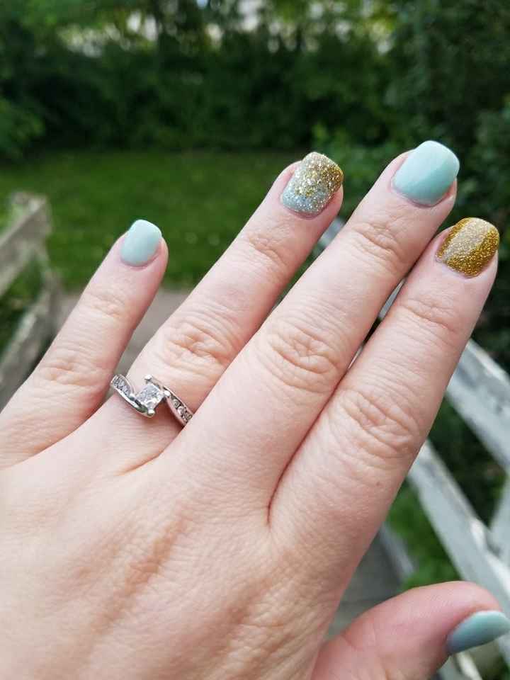 Post your wedding rings, woot!