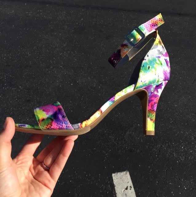 Shoes?  what color are you wearing?