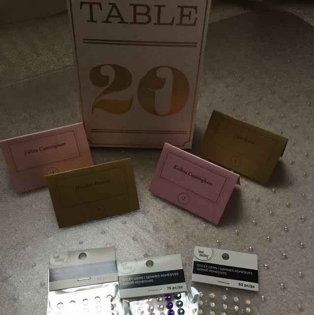 DIY Place Cards