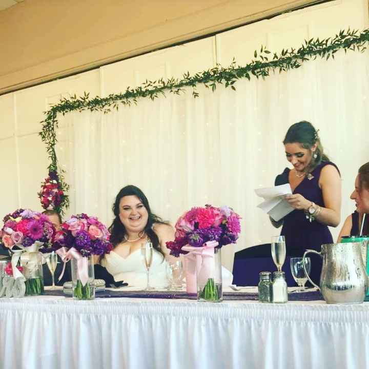 maid of honor speech! 