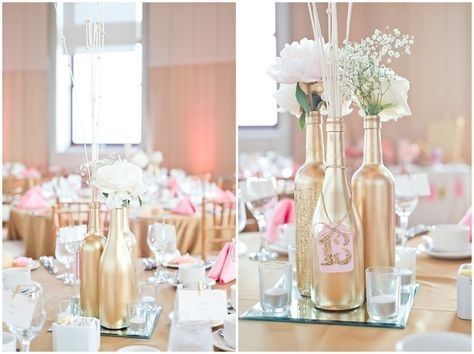 We are DIY'ing our centerpieces 
