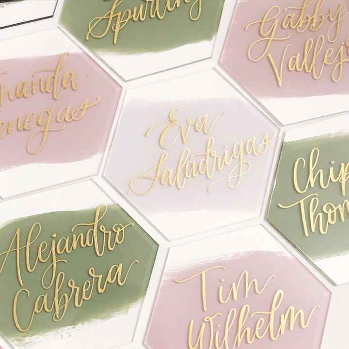 Meal Indicators for Coaster Place Cards - 1