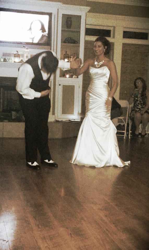 It's over and I'm married, whew!!! Pics included-of course!
