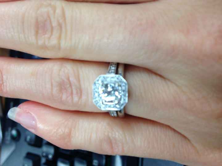 Show me your wedding/engagement rings!