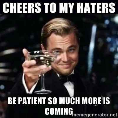 Rant* Did I miss the memo that it was "everybody be a poopbaby" day?