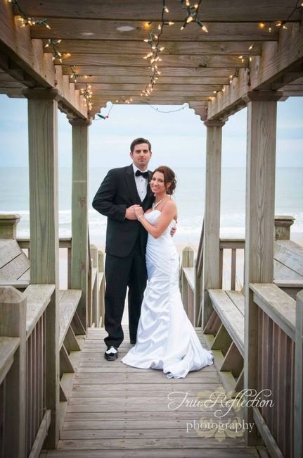 It's over and I'm married, whew!!! Pics included-of course!