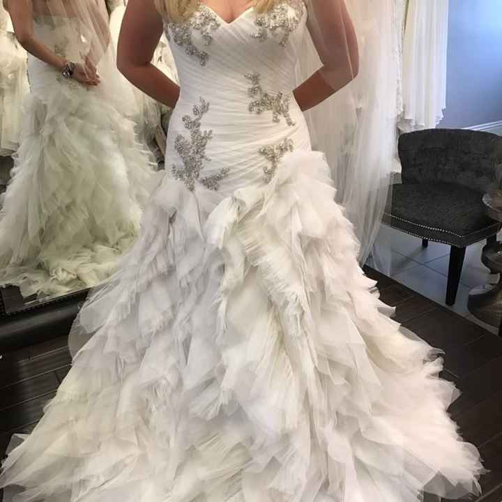 Questioning wedding dress :(
