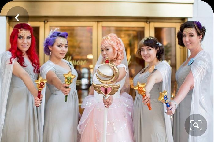 Anime decor for bridesmaids - 1