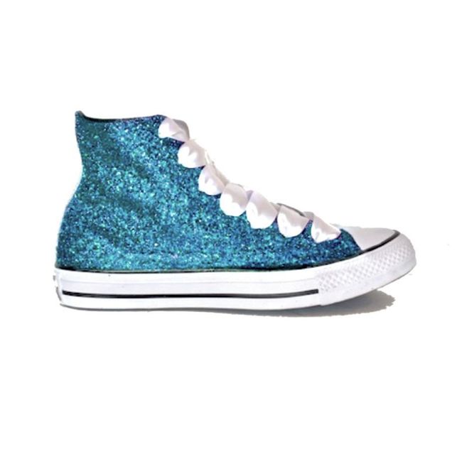 Sparkly tennis shoes - 1