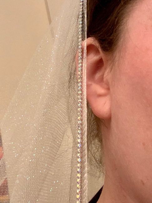 diy Veil Trim - Option a or Option b 2