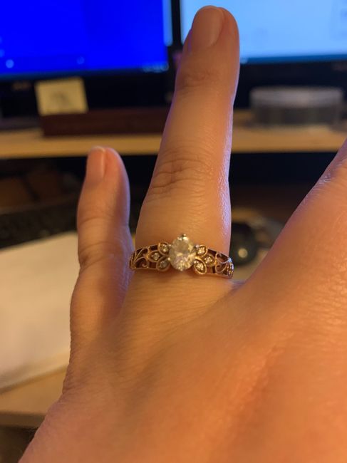 Show off that ring !!! 💍💍💍💍🥂🥂🥂 9