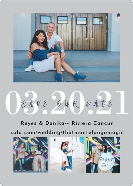 Wedding save the dates 1
