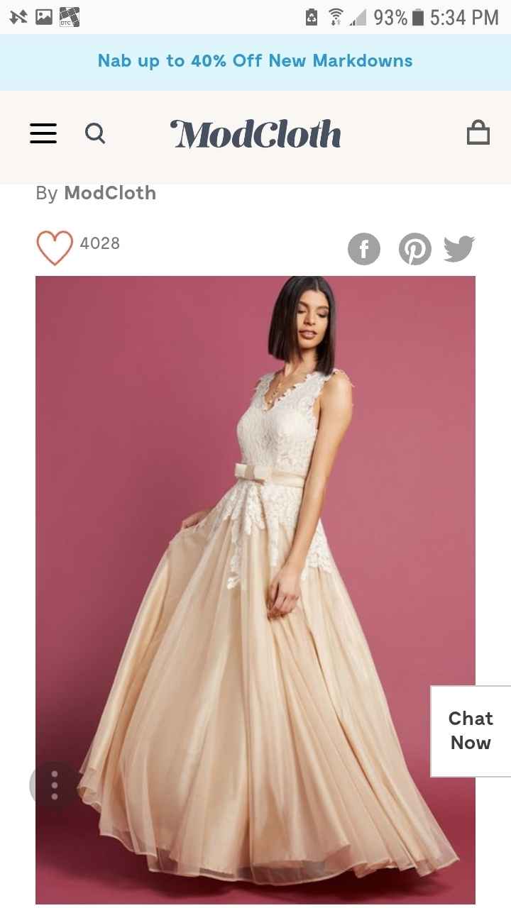 Dress of my dreams.. but.. - 1